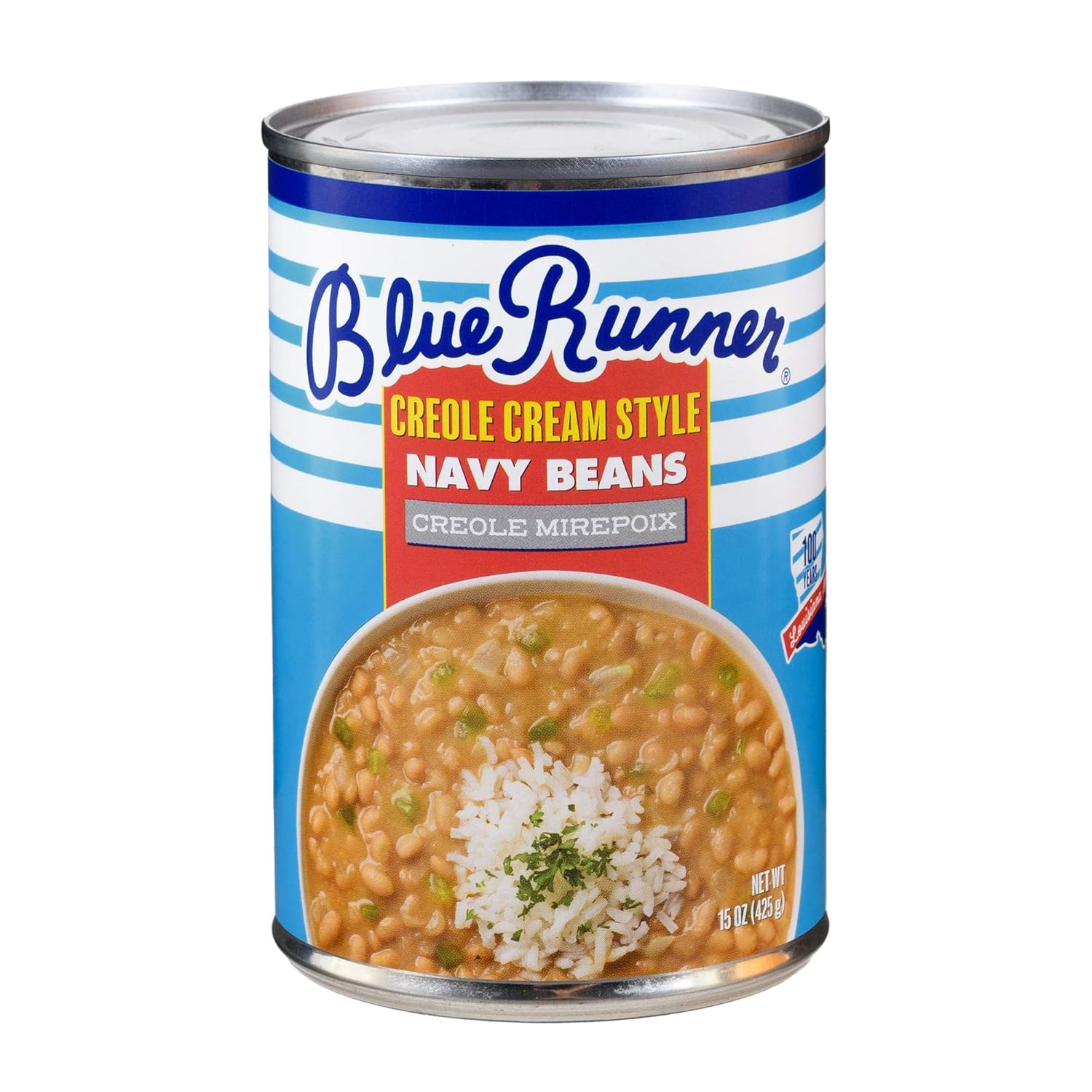 Blue Runner Creole Cream Style Navy Beans With Creole Mirepoix (6 pack)