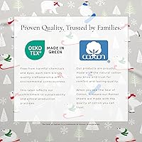 Vista 42 de Great Bay Home Christmas Flannel Sheet Set Full Size - 100% Turkish Cotton, Double-Brushed, Winter Bed Sheets - Ultra-Soft, Cozy, 4-Piece Holiday