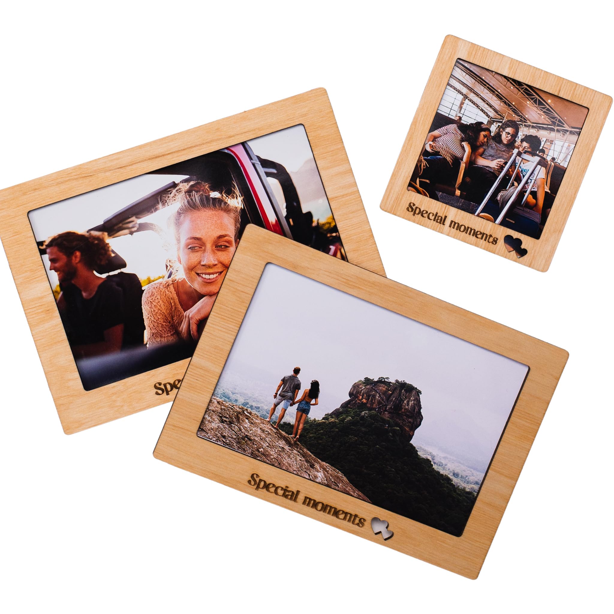 Enjoy The Wood 3D Wooden World Map Wall Art (Photo Frames, Pins)
