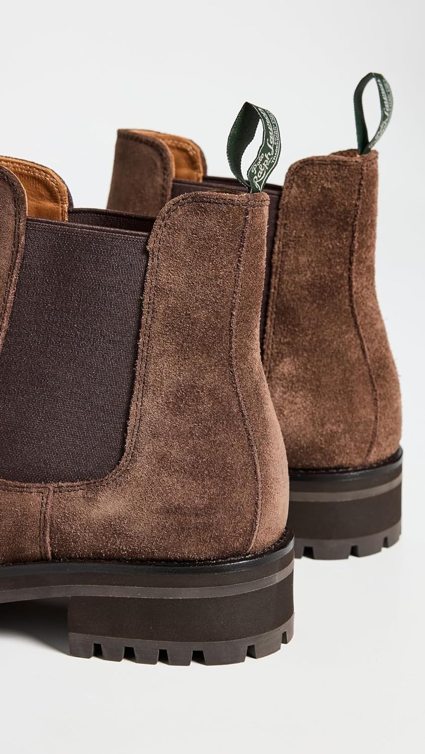 POLO RALPH LAUREN Men's Bryson Suede Chelsea Boots