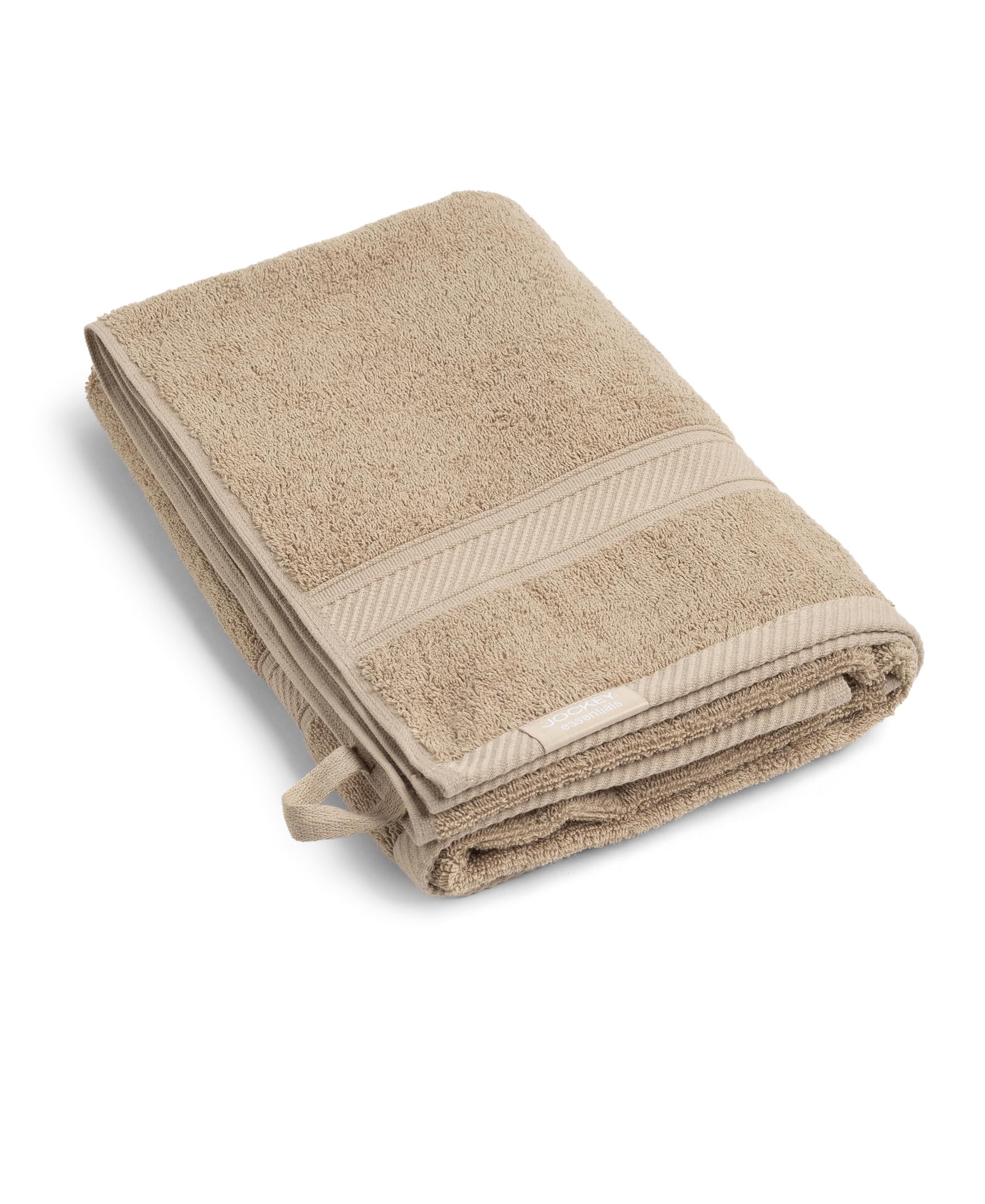 Jockey T101 Men's Cotton Terry Ultrasoft and Durable Solid Bath Towel_Nomad_Free Size-image-18