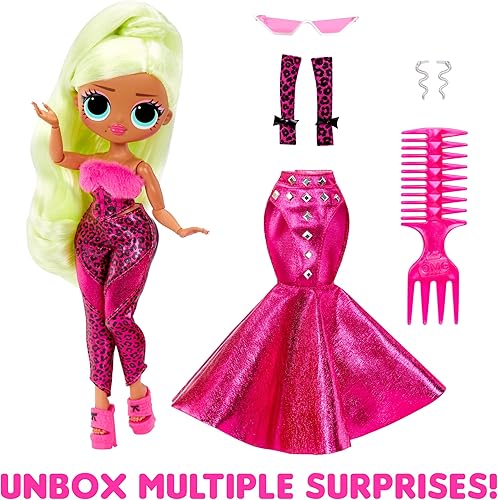 Miniatura 3 de LOL Surprise OMG Lady Diva - Muñeca de moda con múltiples sorpresas, incluyendo moda transformadora y accesorios fabulosos, gran regalo para niños a