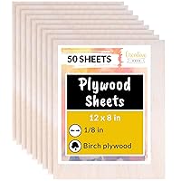 Algopix Similar Product 5 - Creative Deco 50 x Plywood Sheets  12