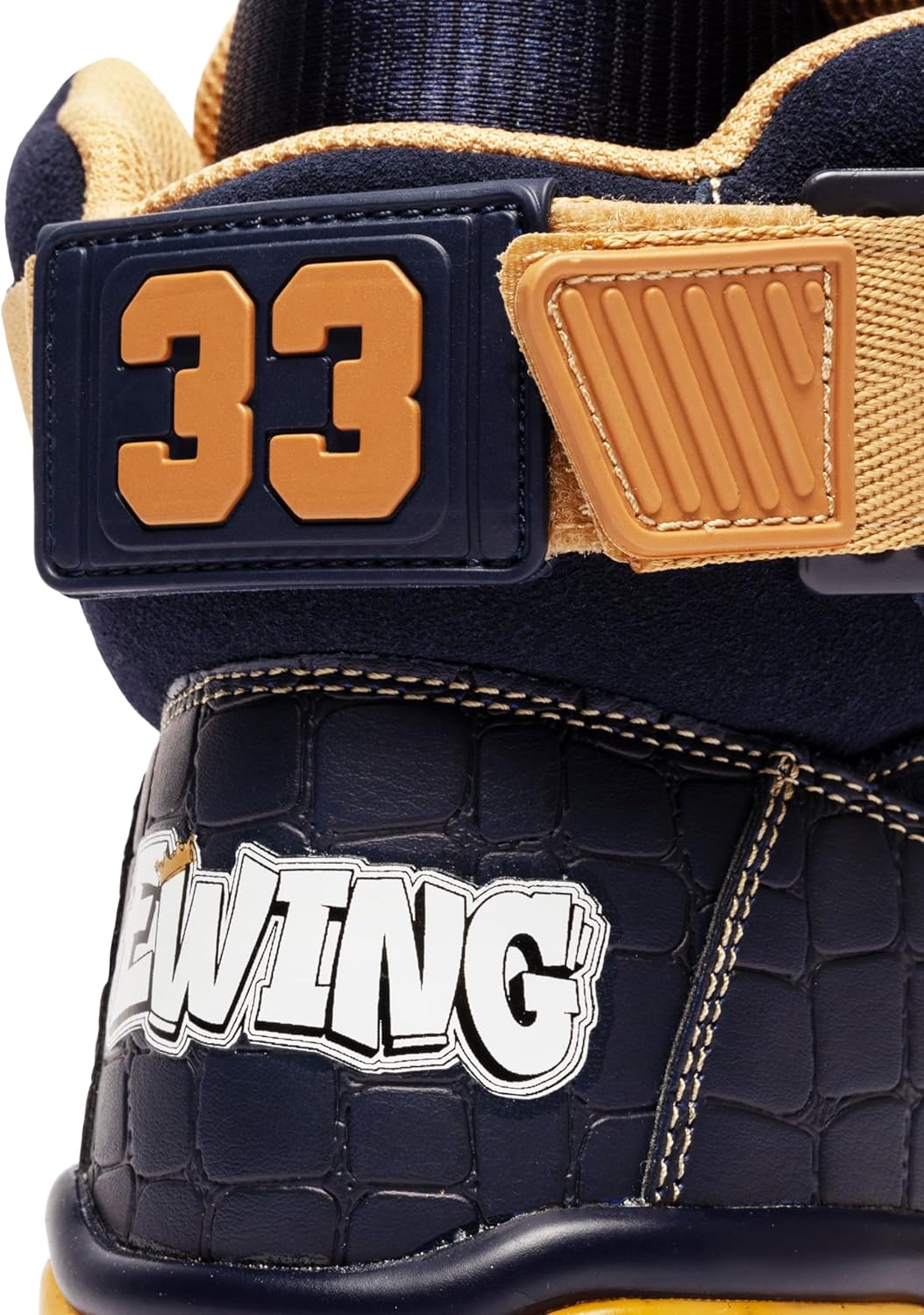 Ewing Patrick Athletics 33 HI Navy/Gold Where Brooklyn at?