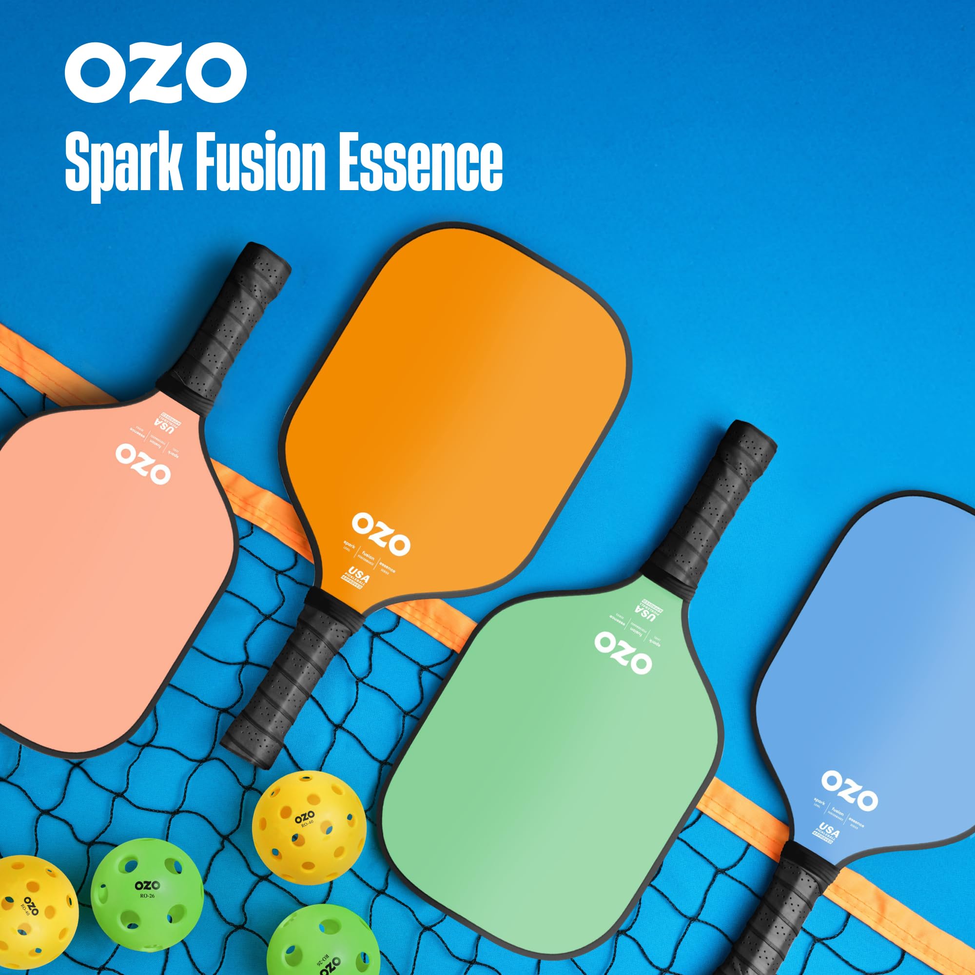 OZO Pickleball Set mit 4