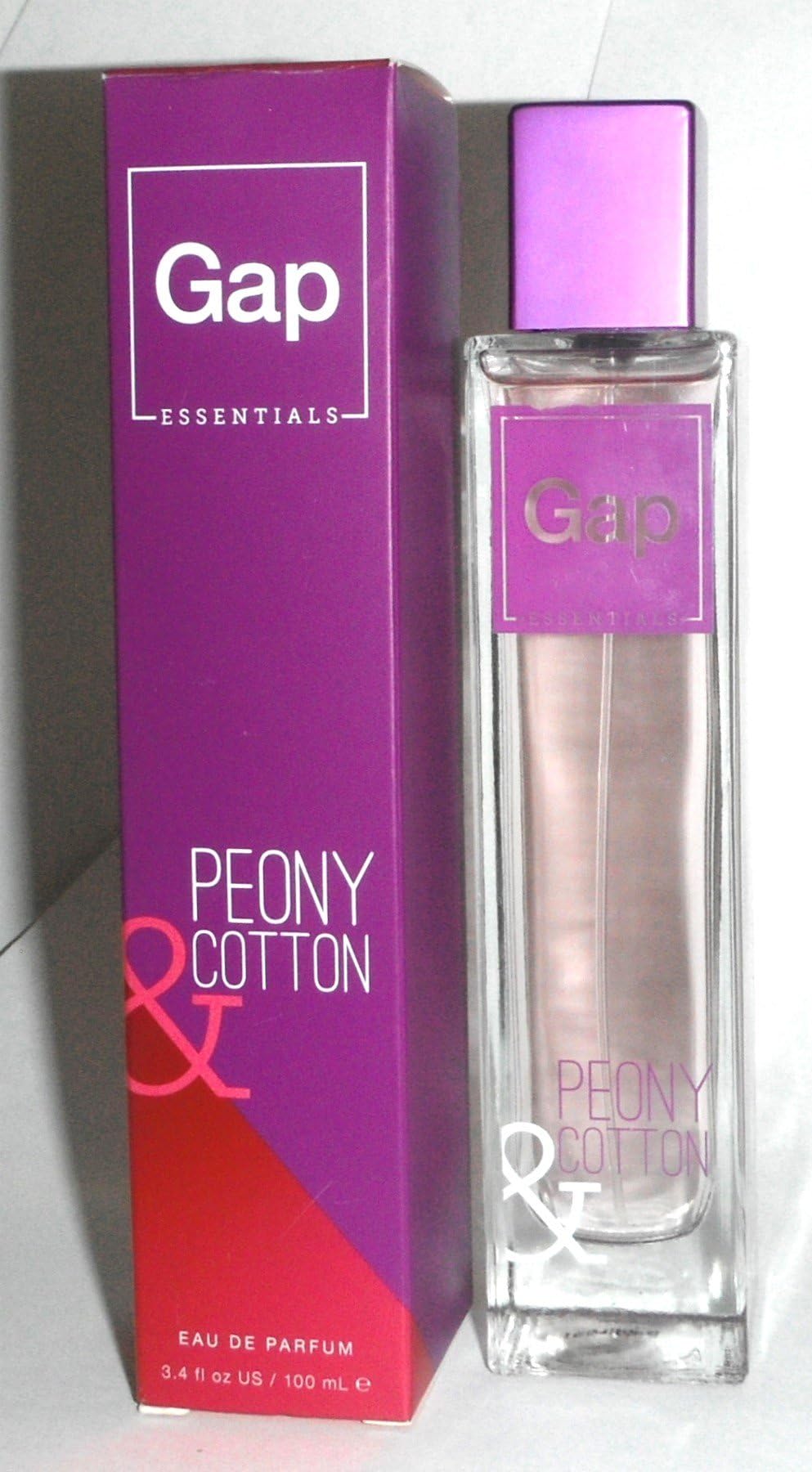 The Gap Peony and Cotton Eau de Parfum Spray 3.4 Ounce New In Box