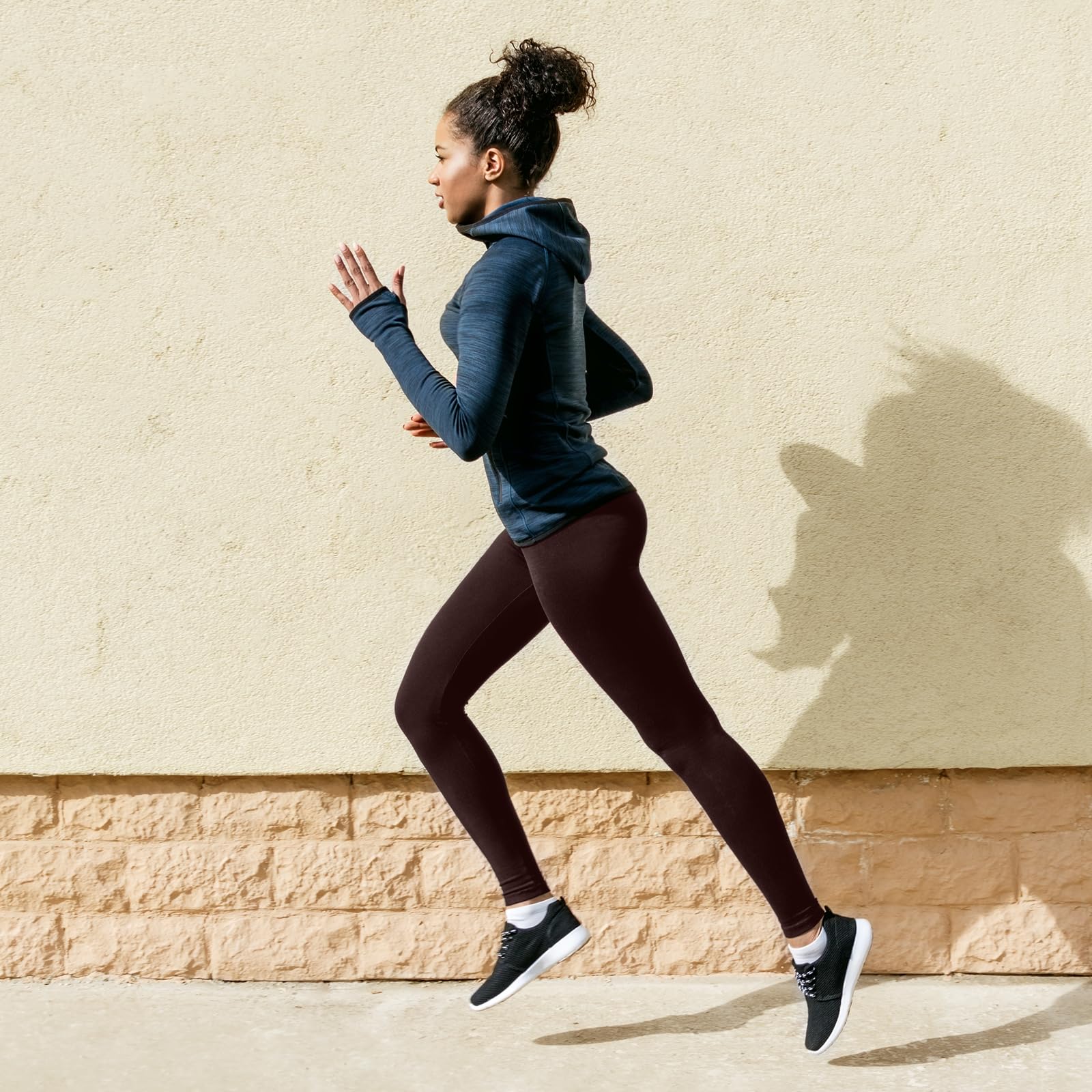 Ulknyss Leggings Donna Invernali Vita Alta Leggins Termici Sportivi Yoga Opachi Pantaloni Felpati per l'inverno Caldi