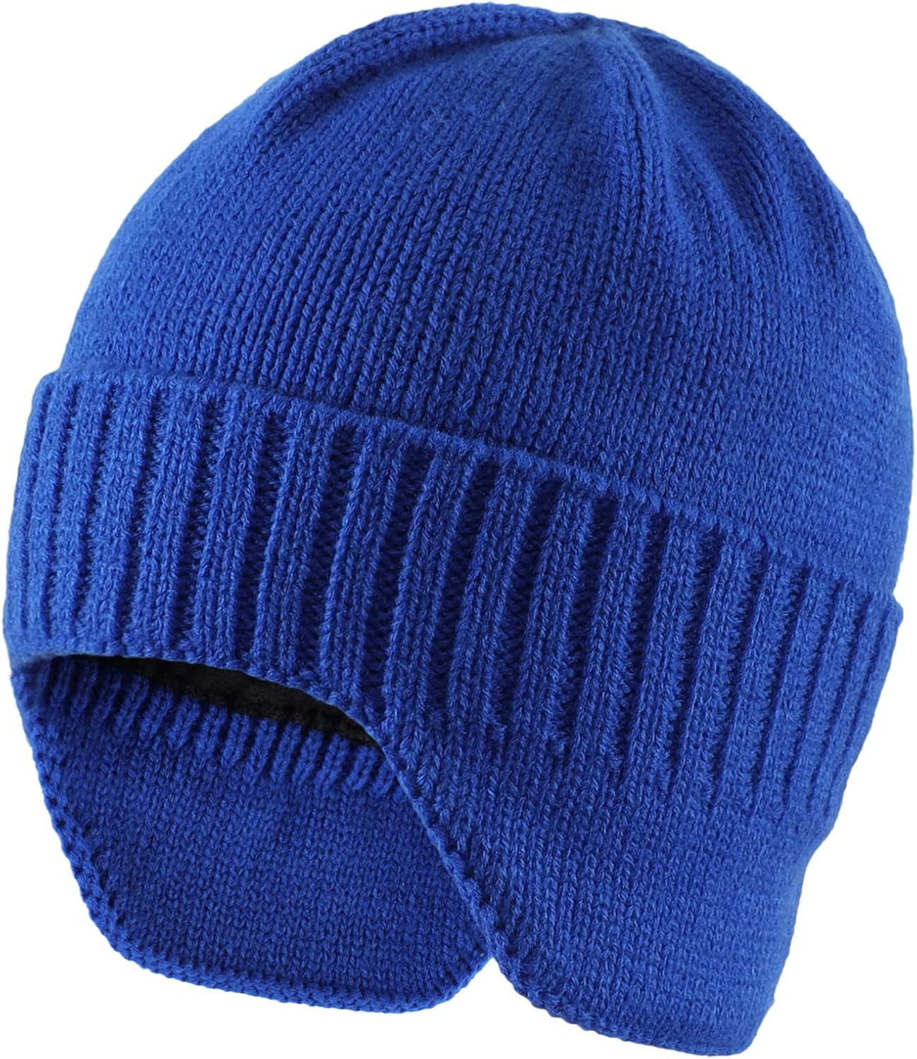 Home Prefer Mens Winter Hat Knit Earflap Hat Stocking Caps with Ears Beanie Hat