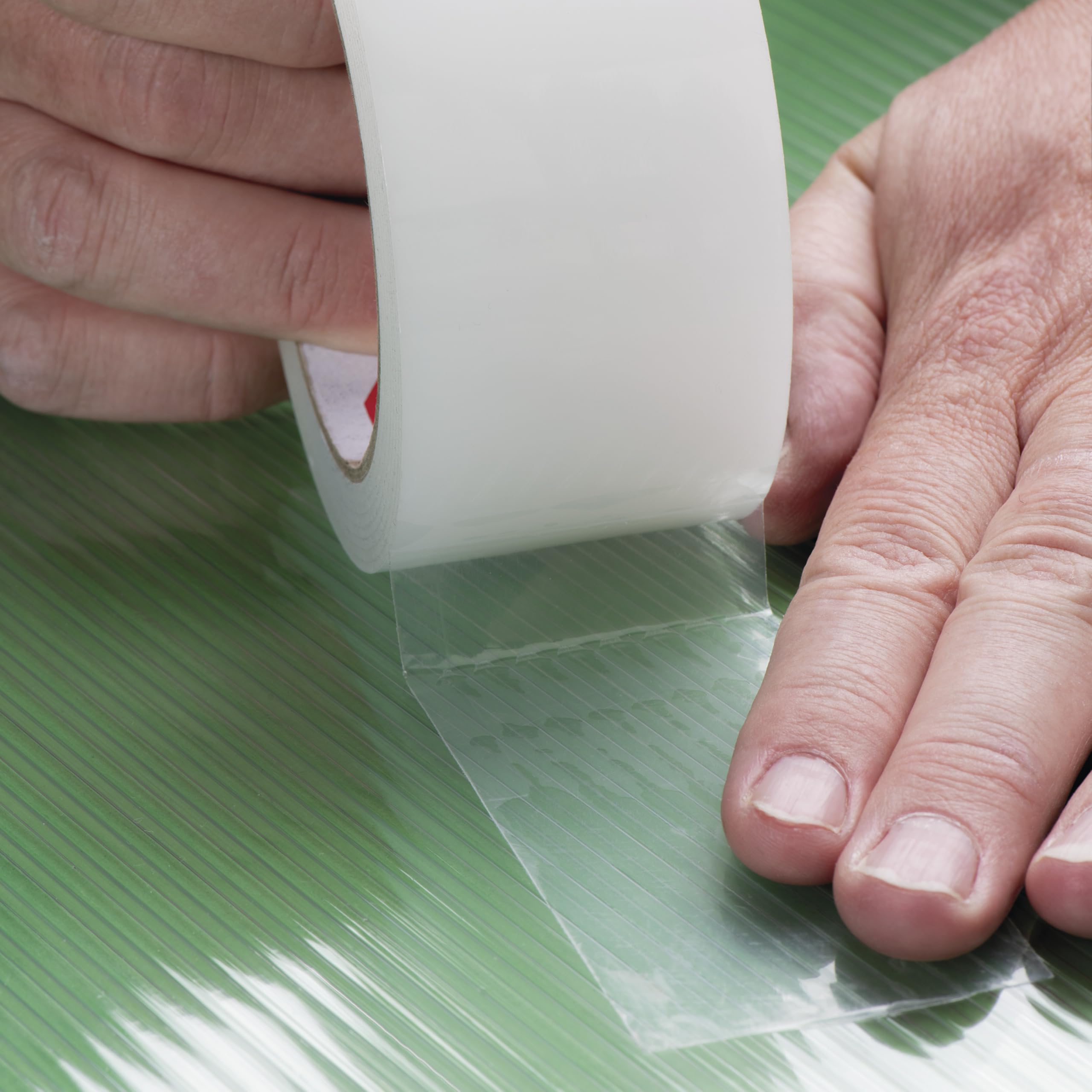 aZengear Nastro Impermeabile Tenace Trasparente per Riparazione Piumino
