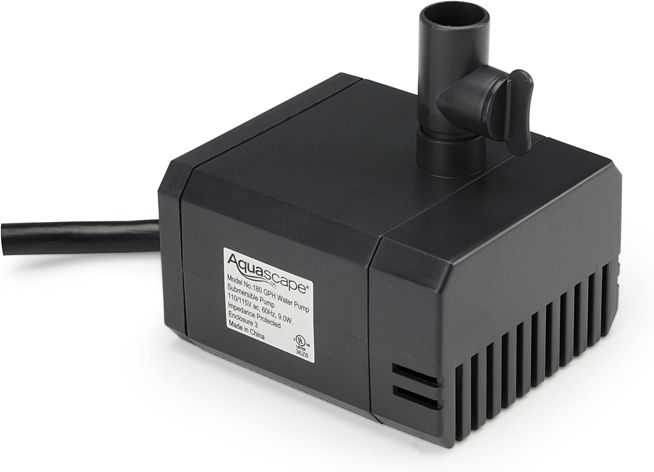 Aquascape 91025 Fountain Water Pump, 180 GPH