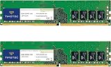 Timetec 16 Go KIT(2x8Go) DDR4 2133 MHz (PC4-2133P) PC4-17000 UDIMM RAM de Bureau – Non ECC sans Tampon, 288 Broches, 1,2 V, CL15 Module de mémoire DIMM - 3