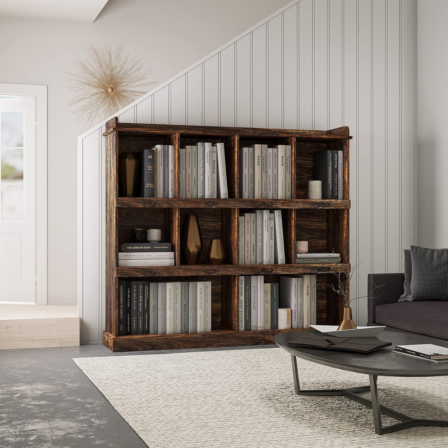 Estantería Horizontal Acrílica 5 Niveles 9 Cubos Organizador | Cuotas