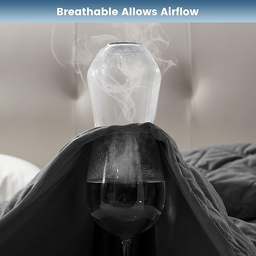 Miniatura 3 de SLEEP ZONE Protector de colchón impermeable, lavable a máquina, transpirable con bolsillos profundos, uso en todas las estaciones, calidad de hotel