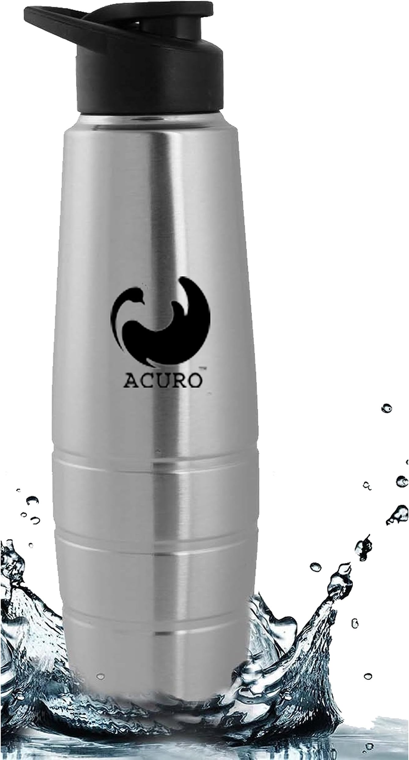 Acuro Stainless Steel Sipper Water Bottle,1000ml