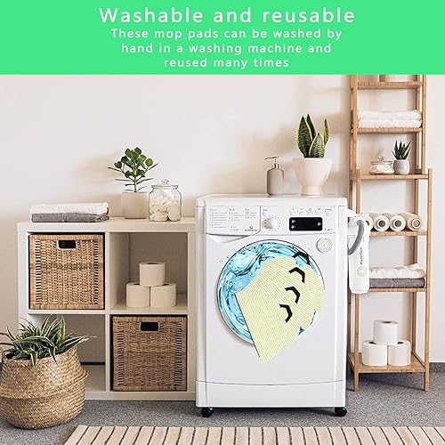 Miniatura 5 de KVLZ Almohadilla de repuesto para trapeador al vacío Shark AV2610WA compatible con RV2610WA reutilizable paño duro para piso de repuesto húmedo para