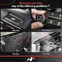 Vista 6 de A-Premium Condensador de aire acondicionado compatible con Subaru Forester 2009-2013, Impreza 2008-2016, XV Crosstrek 2013-2015, Reemplazo #