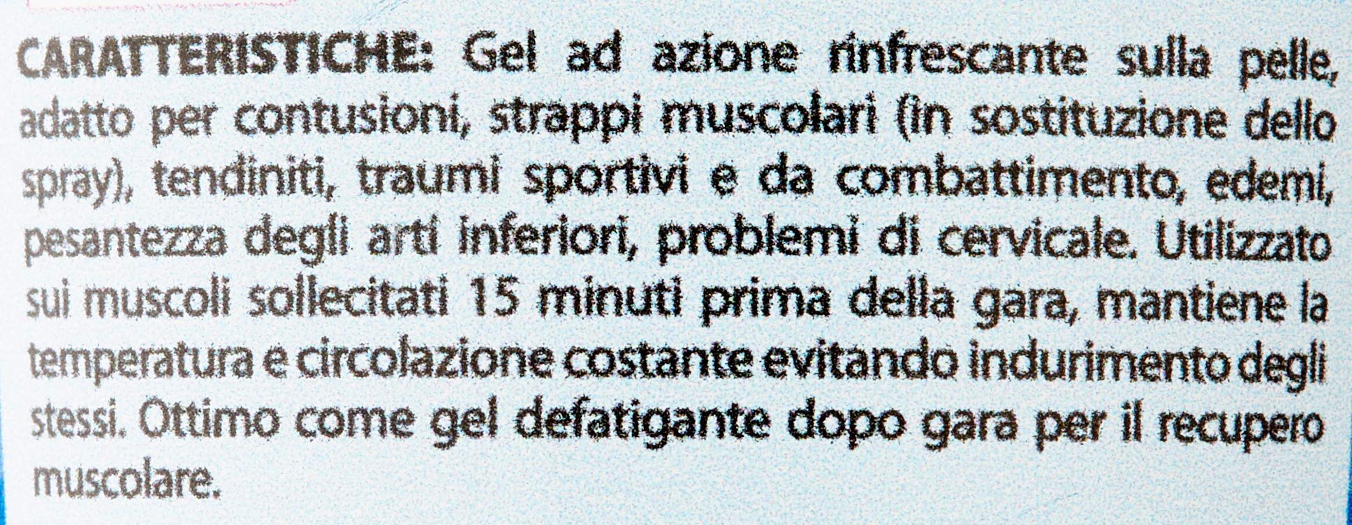 Cicli Bonin Unisex's Lacomed Flex 69 odświeżający żel do pielęgnacji skóry, biały, jeden rozmiar, 100 ml