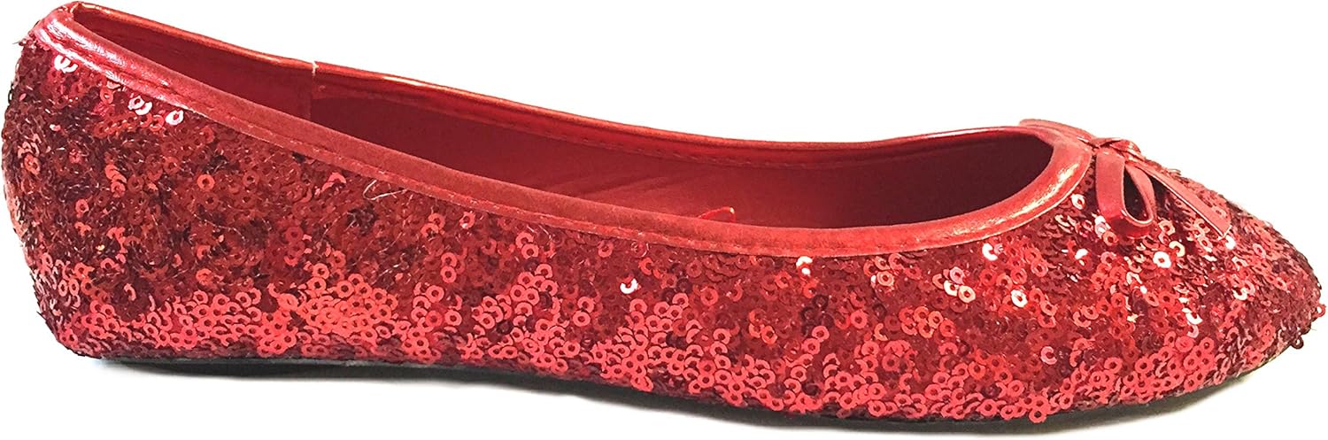 Shoes8teen Womens Ballet Flat - Sequin Design