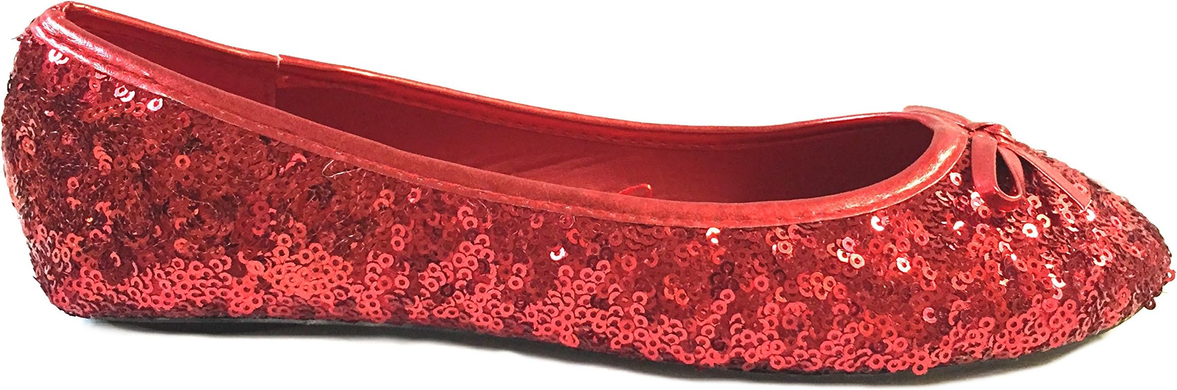 Womens Sequin Ballet Flat