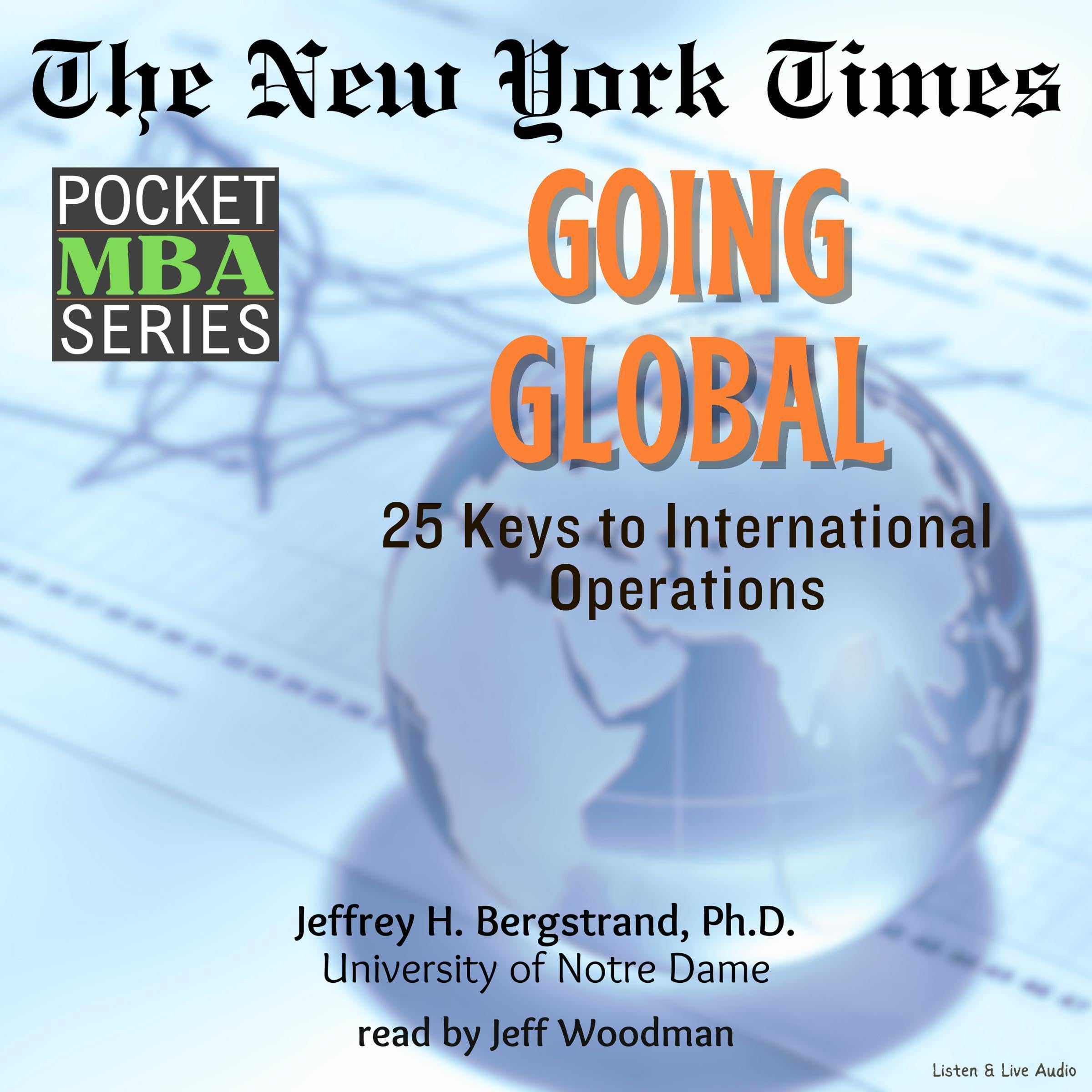 Cover art for The New York Times Pocket MBA: Going Global