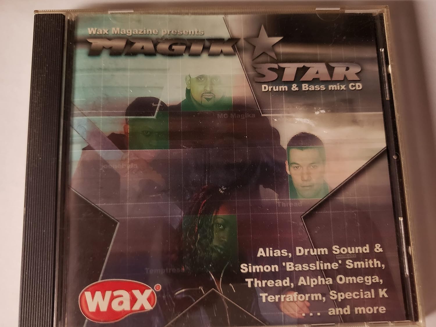 Joe Nebula and Thread Magik Star Drum and Bass Mix CD by Joenebula