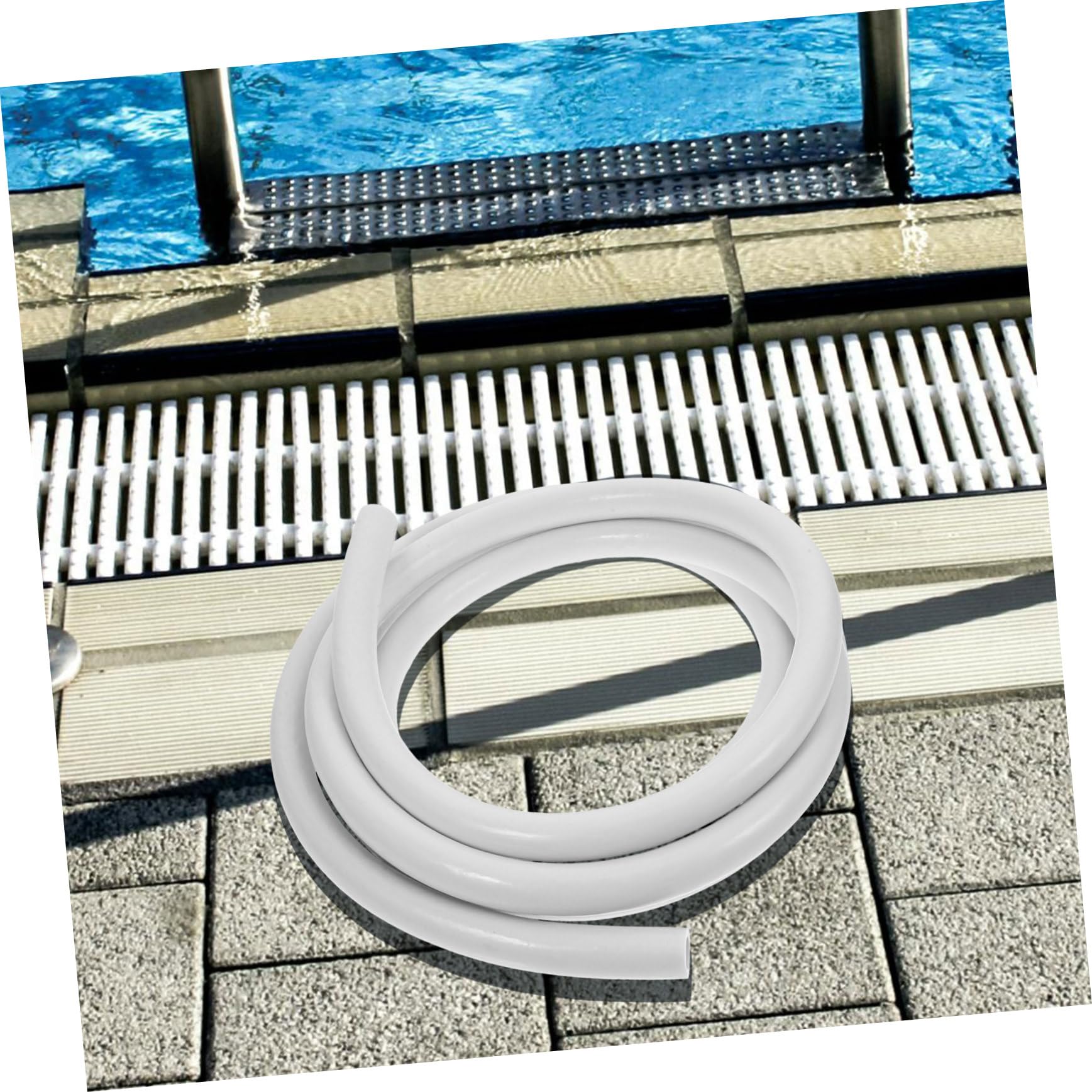 1rollo Manguera De Limpieza Para Piscinas Flexible y Resistente Para Limpieza De Piscinas Enterradas Recambio De Manguera Pies De Longitud