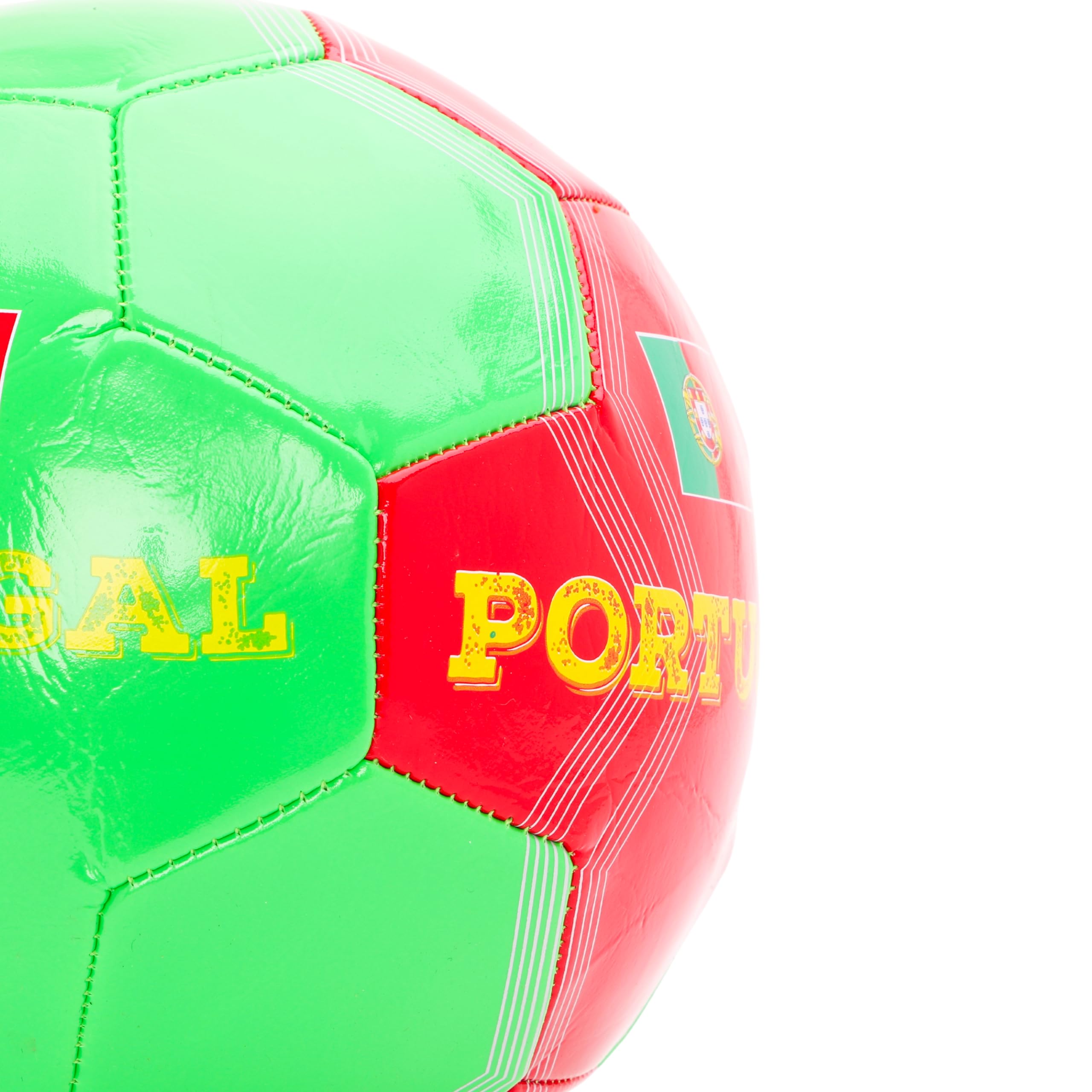Toyland® Portugal Country Themed Football (8lbs/Size 5) - Euros & World Cup - Outdoor Toys - 14 Styles Available - (Portugal) - Image 2