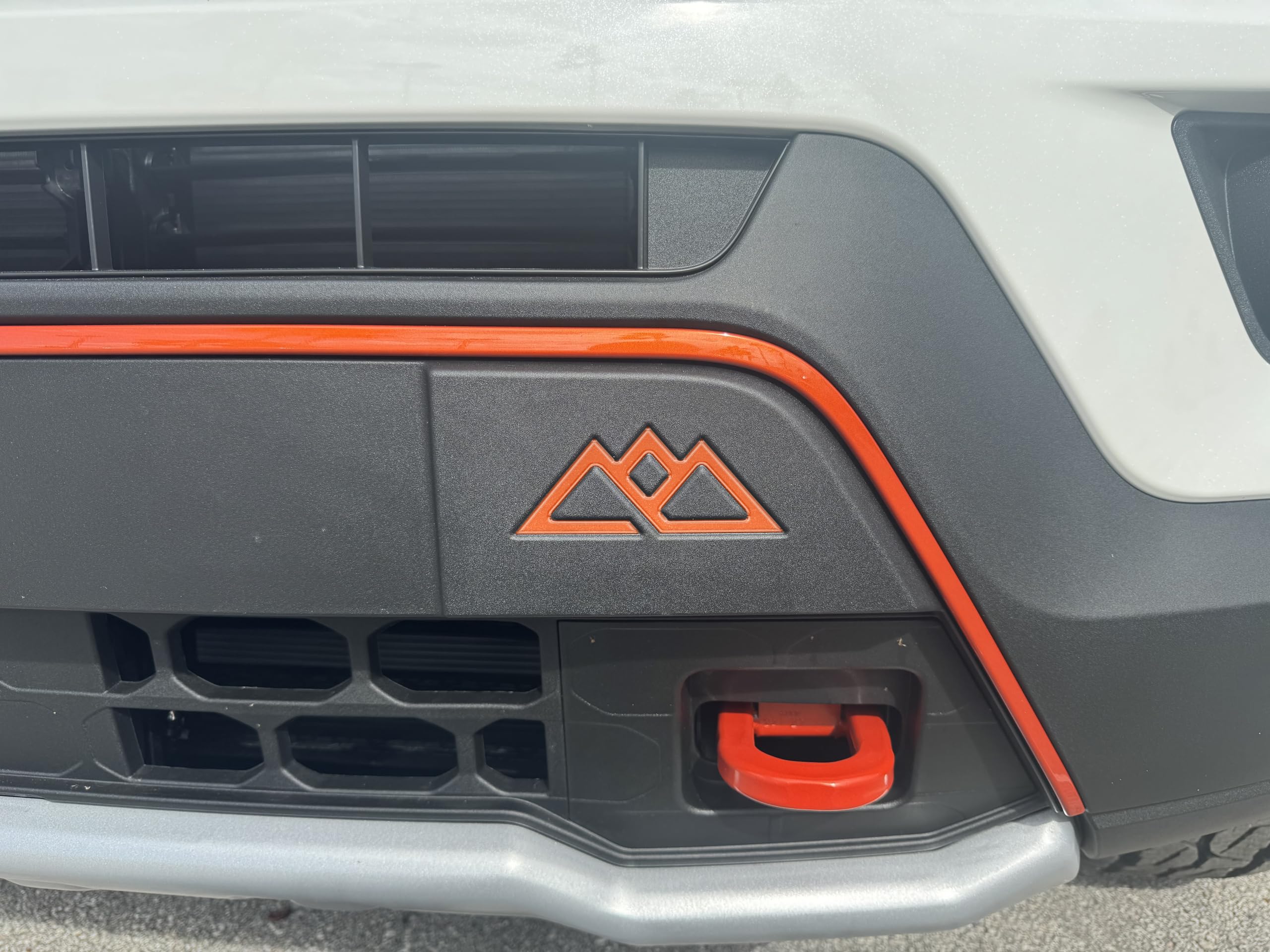 Bumper Logo Emblem Insert - Compatible with 2021-2024 Explorer & Expedition