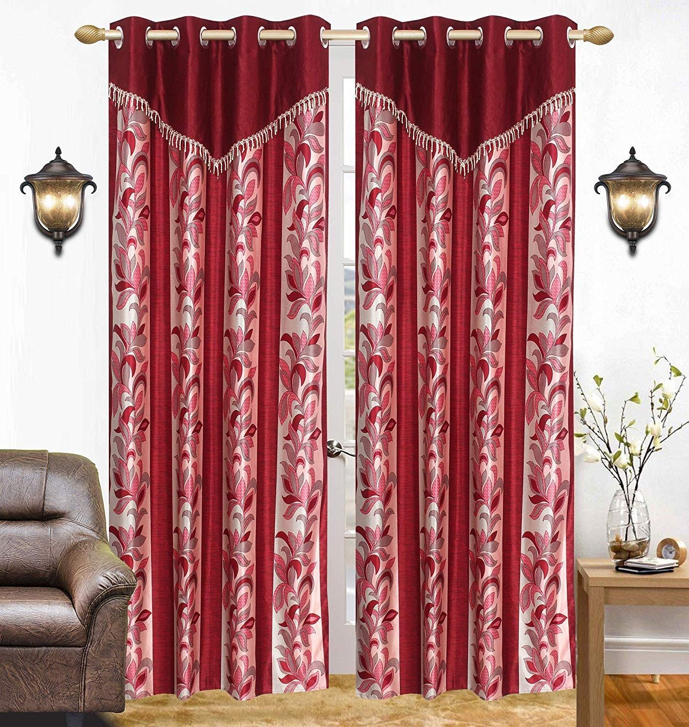 See full amazon price history chart for Brand Roots Eyelet Modern Polyester Door Curtains 7 feet, Pack of 2, Maroon (Maroon, 7 Feet) Brand Roots Eyelet Modern Polyester Door Curtains 7 feet, Pack of 2, Maroon (Maroon, 7 Feet) (B07QSV9N9H) Amazon Price History, Amazon Price Tracker