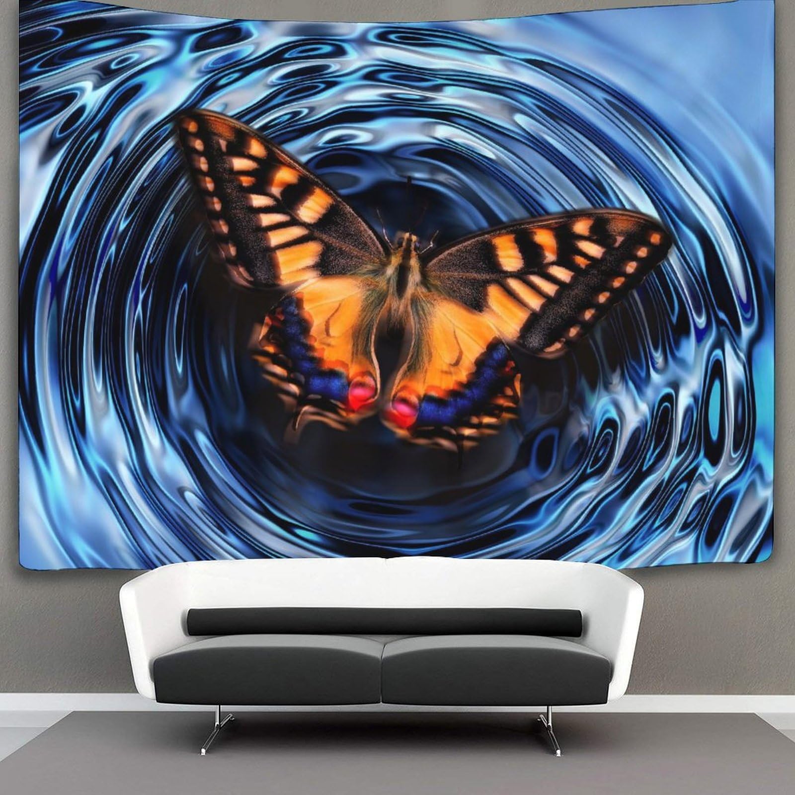 kaiyun Butterfly Tapestry, Wall Hanging,Wall Art for Bedroom Aesthetic Home Decoration for Living Roombedroom 180cmx230cm