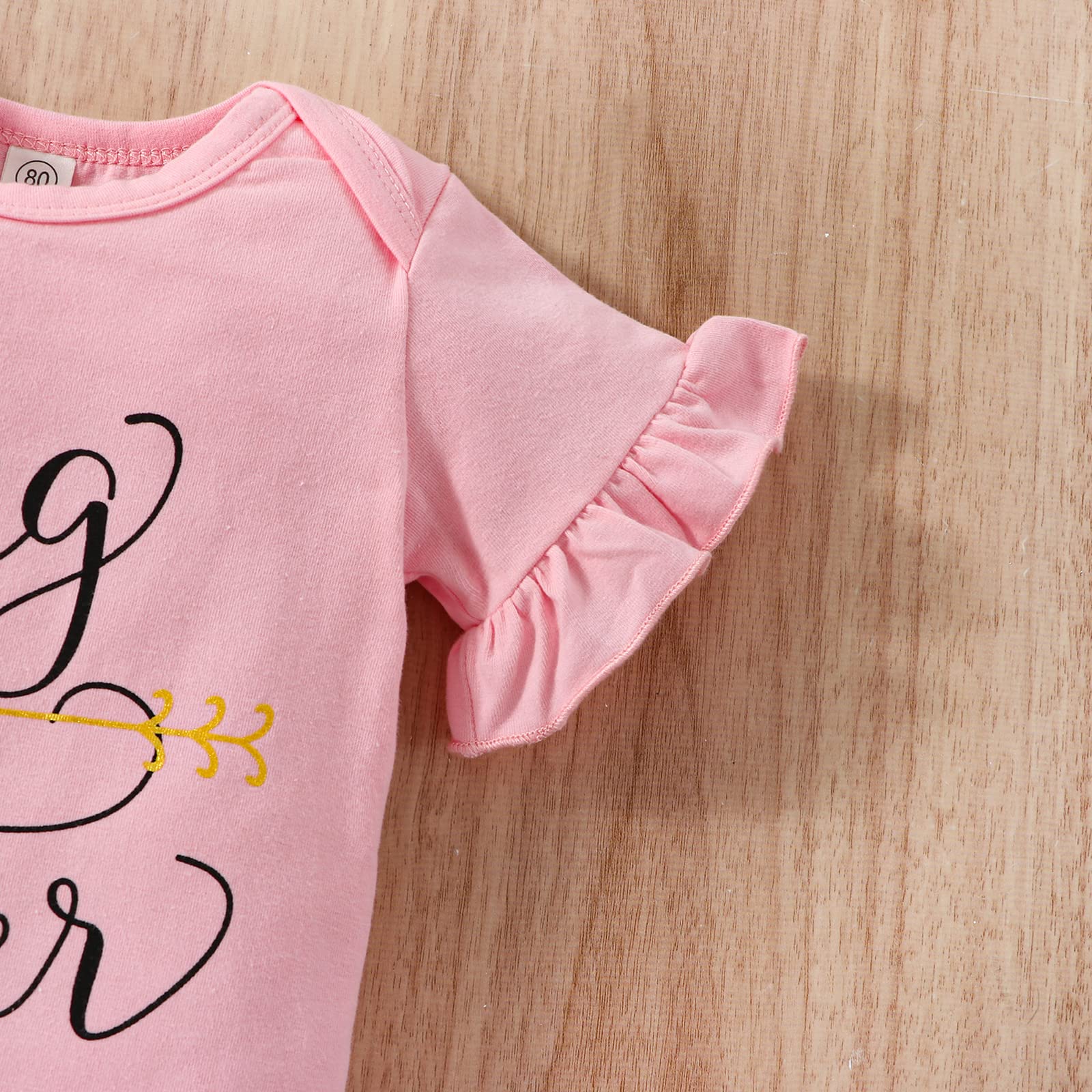 Carter's Baby Girls' 2 Pc Playwear Sets 239g233, Poplin Ivory/Light Pink, 12M