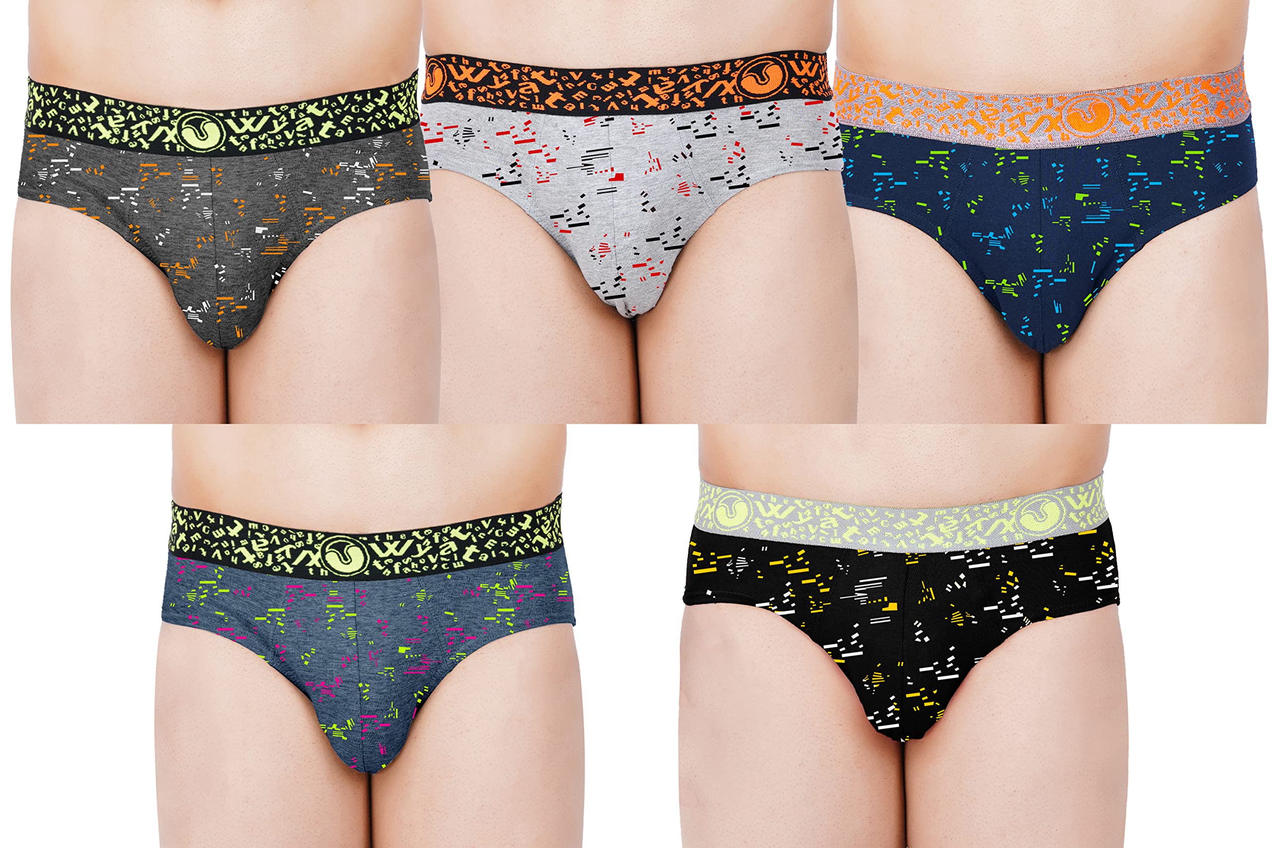 wyatt Mens Brief (Pack of 5)-picture-21