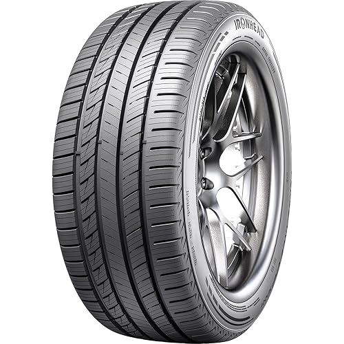 Ironhead Vengeance UHP HPD01 Truck/SUV All-Season High Performance Radial Tire-245/50R20 245/50/20 245/50-20 105W Load Range XL 4-Ply BSW Black Side Wall UTQG 600AA