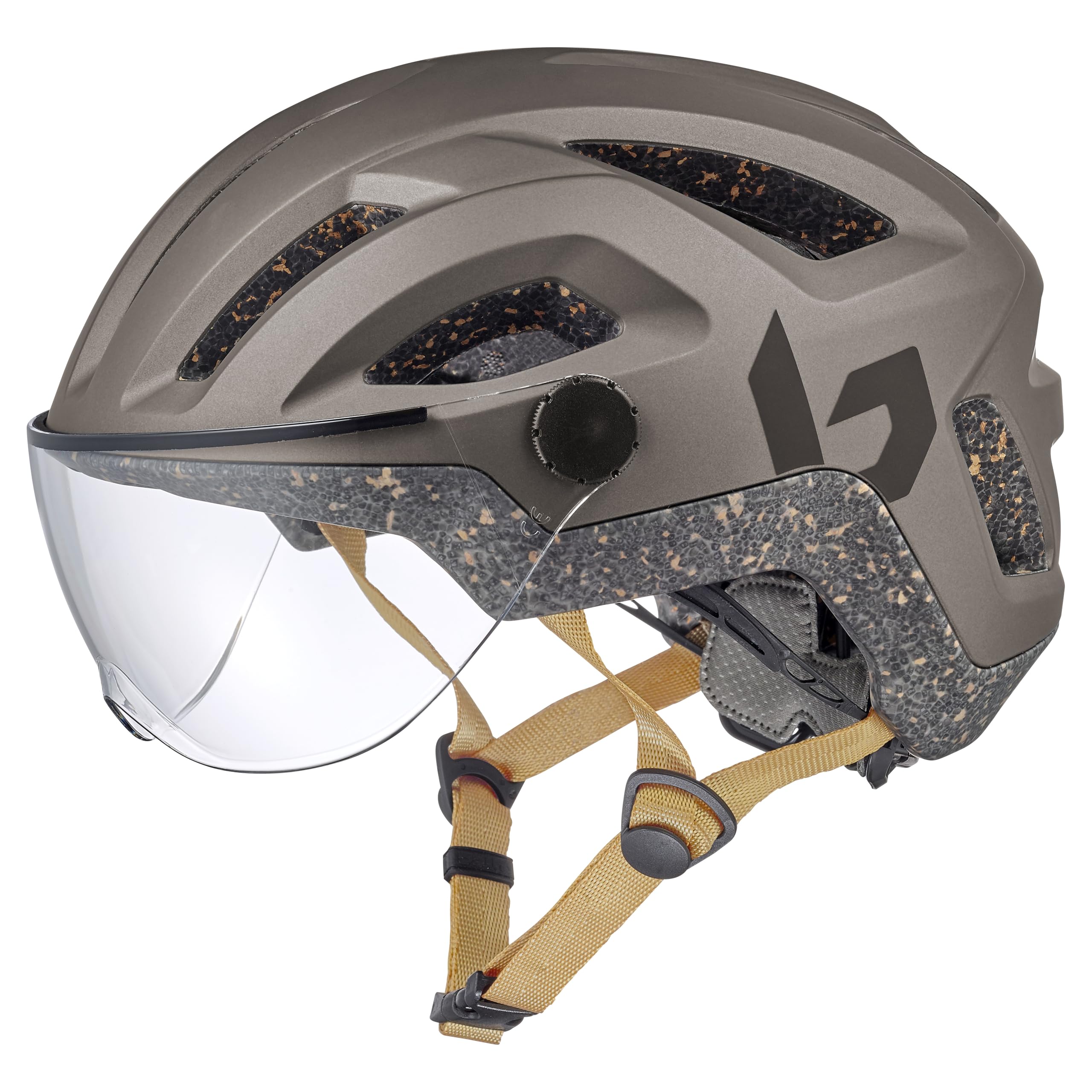 Bollé React Visor Dark Bronze L 59-​62cm - Clear Cat 0 - Casques de Vélo - Clear Cat 0 - Taille L - Unisexe - Adulte