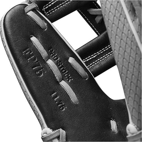 Miniatura 8 de WILSON Guante de lanzamiento rápido A2000® FP75SS 2023 - 11.75 pulgadas, tiro a mano derecha, campo interior, gris/negro