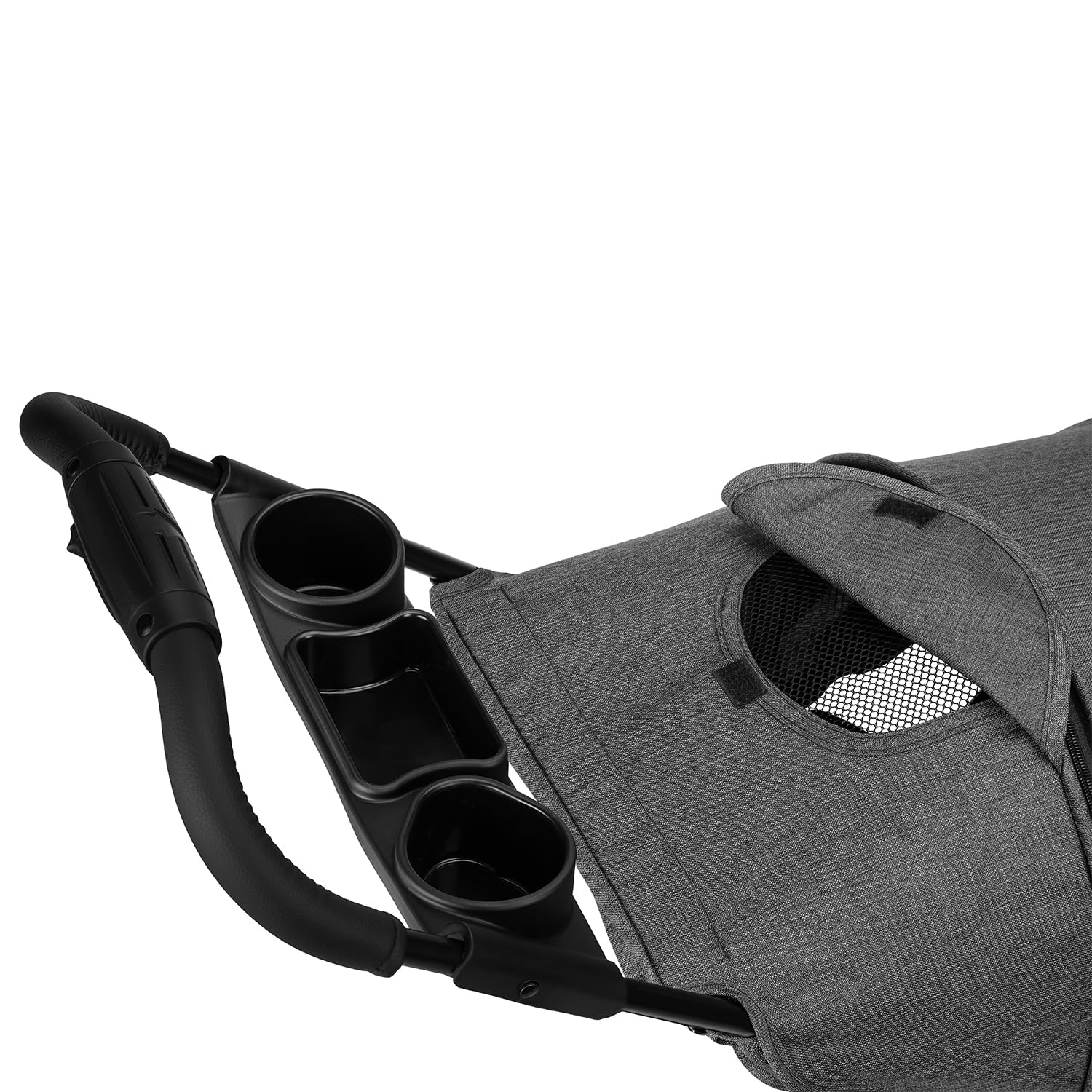 Poussette MoMi ISLA 6 mois 15 kg harnais 5 points panier couvre-pieds porte-gobelet plateau goûter sac couches
