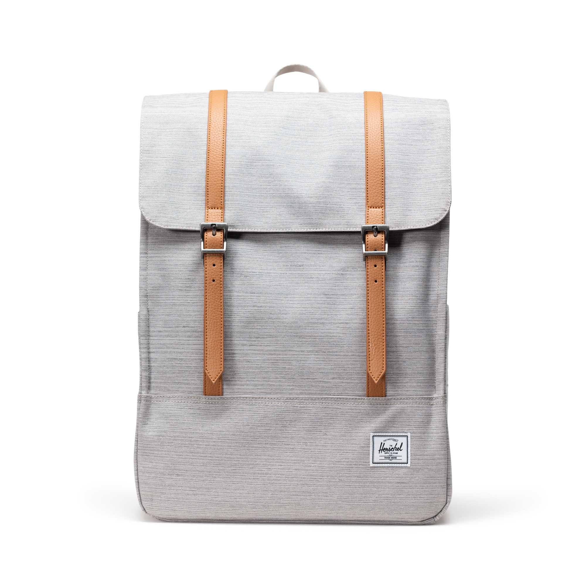 Herschel Survey Backpack, Light Grey Crosshatch