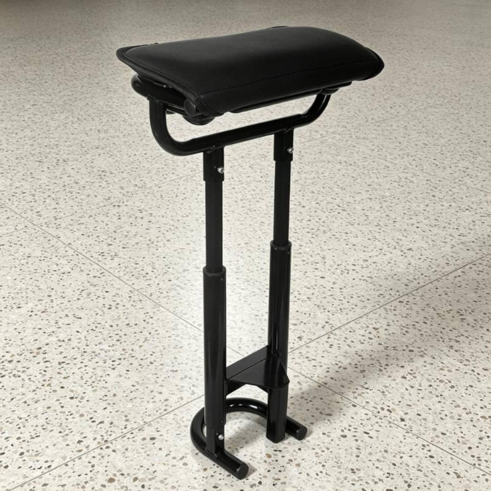 Asiento de Carro de Golf Silla Taburete Banco Asiento con Estructura Desmontable para Carrito de Empuje Instalación y Ajuste Fáciles Metal y Piel Sintética Adecuado para Largas y Entrenamiento