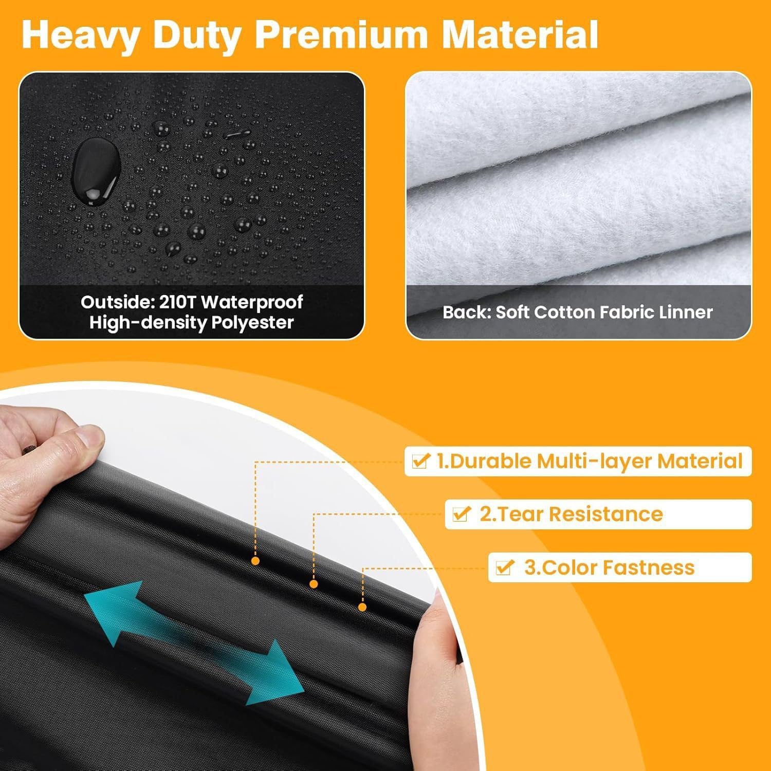 420D Oxford Mini Excavator Cover with Zipper Door Fits 3000-4000 lbs Models Waterproof Outdoor Storage Compatible with Bobcat E20 Kubota U17 John Deere 17G Yanmar ViO17 (Black, 55.1"*17.7"*29.5")