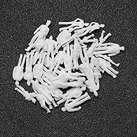 Vista 5 de The Lord of the Tools 100 piezas 1:150 figuras blancas sin pintar, exquisitos modelos de personajes en miniatura, accesorios decorativos para hacer