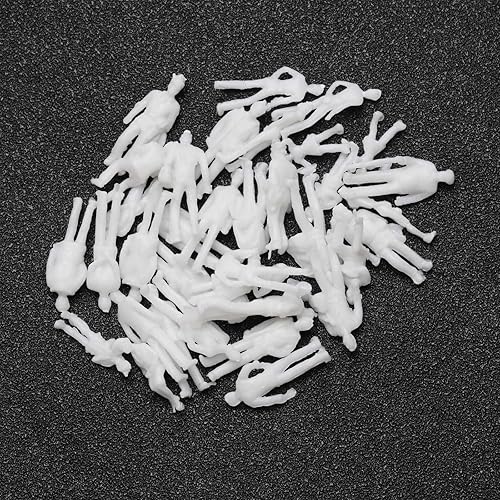 Miniatura 5 de The Lord of the Tools 100 piezas 1150 figuras blancas sin pintar, exquisitos modelos de personajes en miniatura, accesorios decorativos para hacer