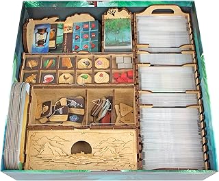 TowerRex Organizer for Sleeping Gods and Tides of Ruin Expansion, Storage Insert for Board Game, Accessories Upgrade