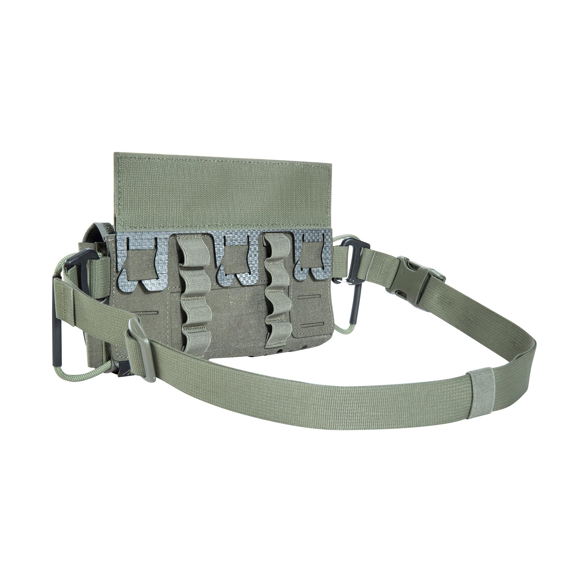Tasmanian Tiger TT IFAK Pouch Dual VL IRR dodatkowa torba do noszenia na plate carrier, torba biodrowa na zestawy pierwszej pomocy, pusta, kompatybilna z wyjmowanym panelem i materiałem Tegris;