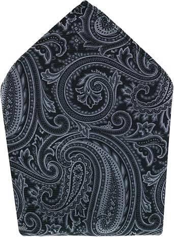 Trafalgar Mens Sobee Paisley Silk Pocket Square
