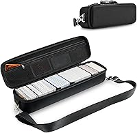 Vista 1 de ProCase Trading Card Storage Case with 5 Dividers, Carrying Case Store 1200 Cards Durable Playing Card Game Travel Box Top Loader for MTG, Cards