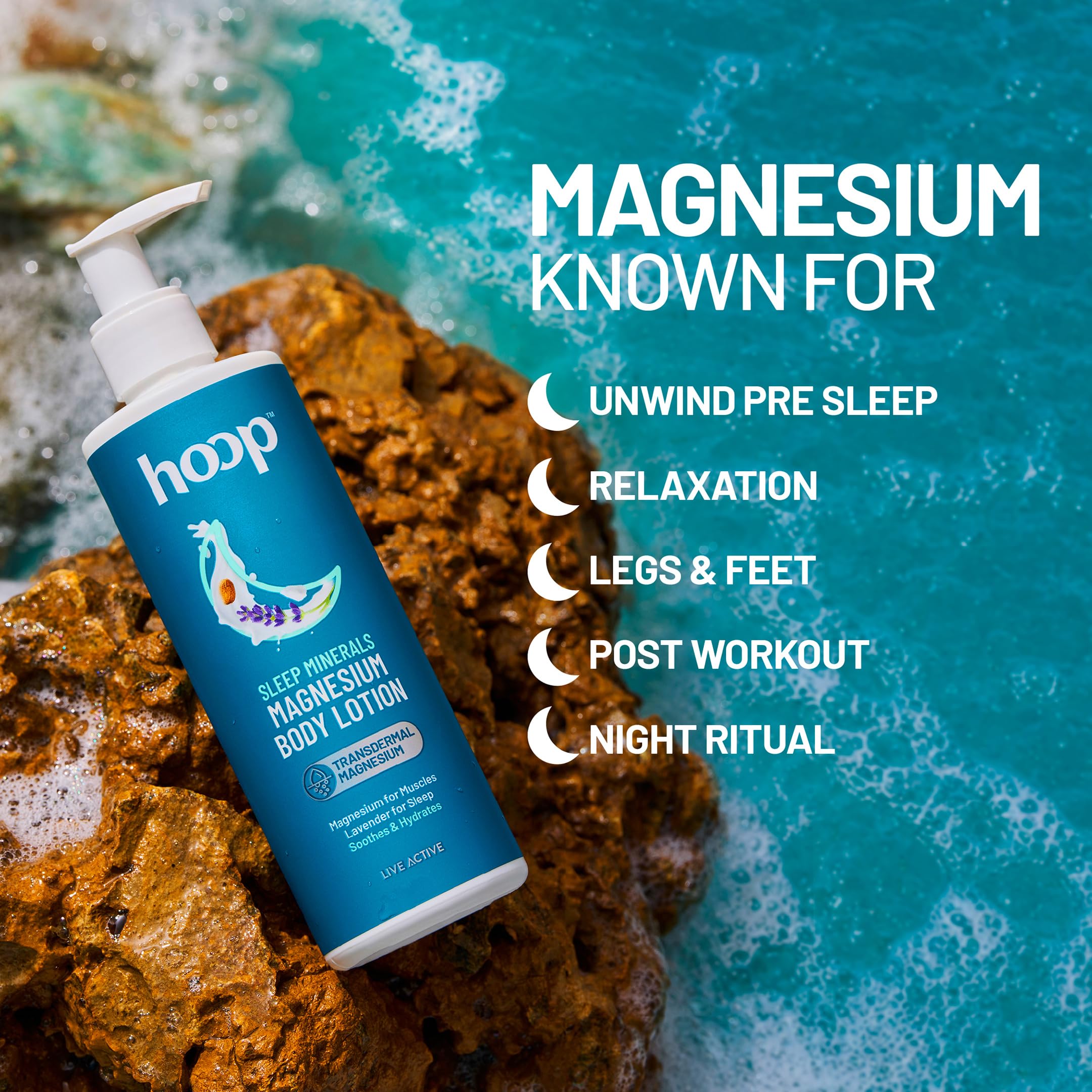 hoop Magnesium Sleep Body Lotion | Topical Magnesium Chloride