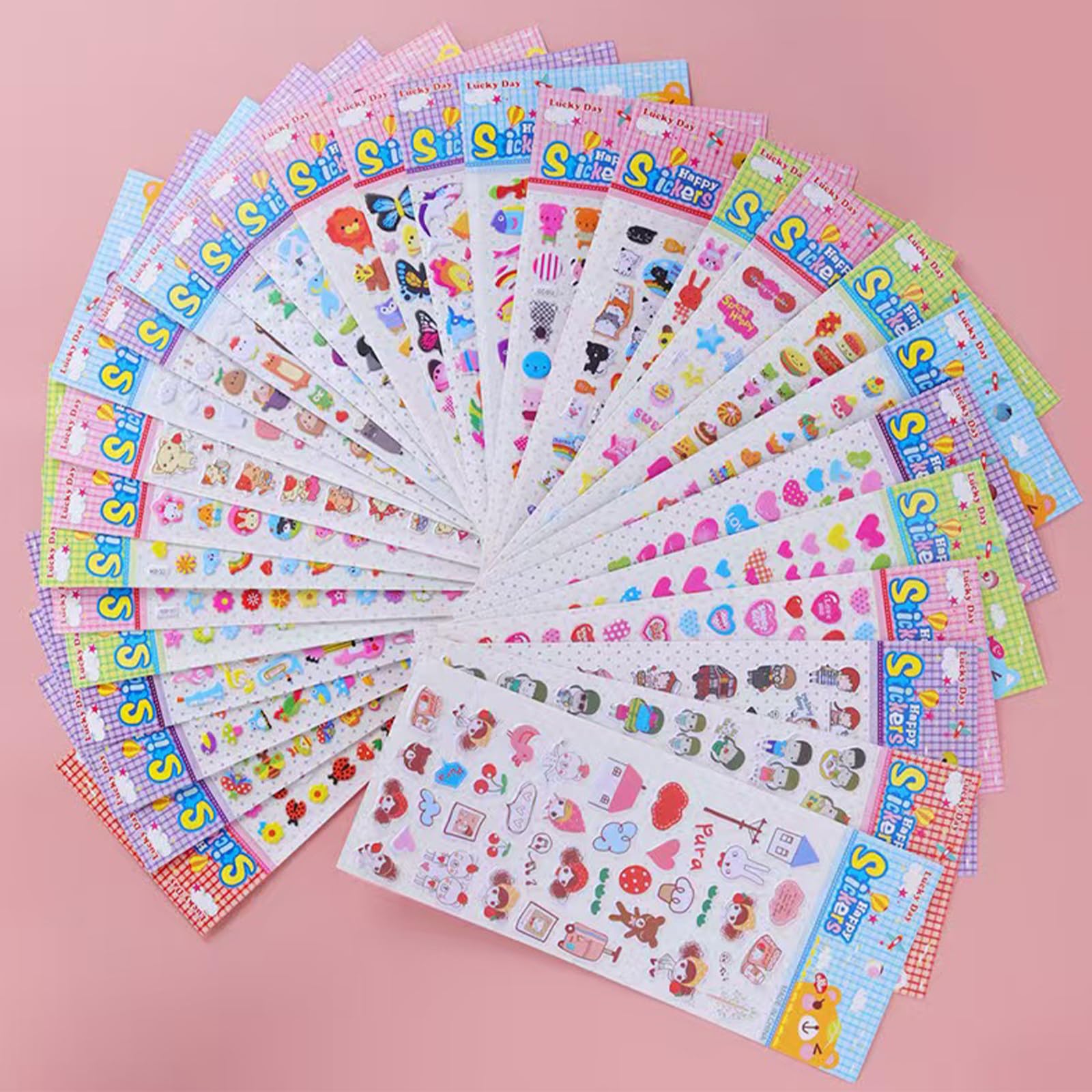 1000+ Fun and Colorful 3D Puffy Stickers for Kids – A World of Creativity at Their Fingertips!