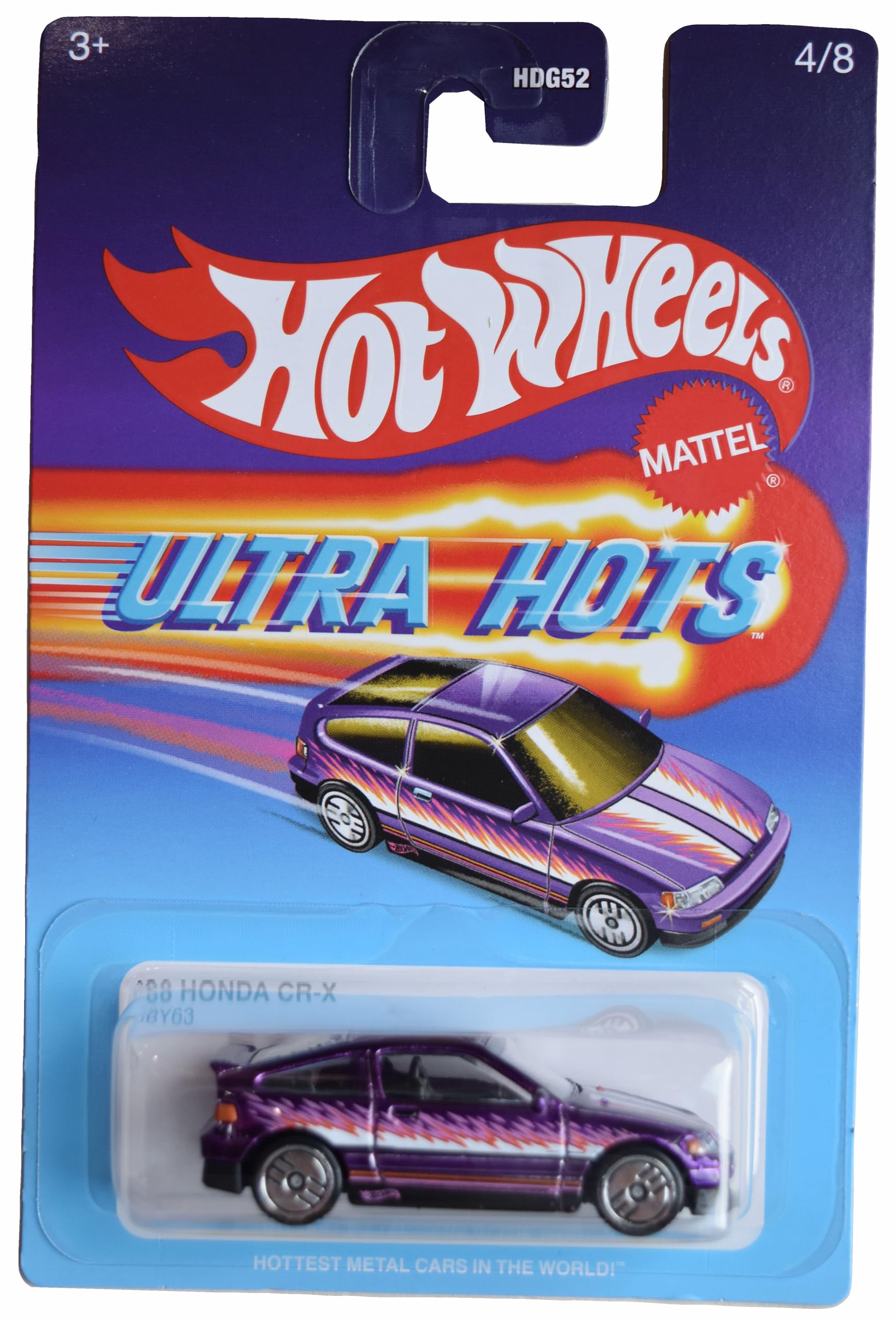 Amazon.com: Hot Wheels '88 Honda CR X, Ultra Hots 4/8 [Purple
