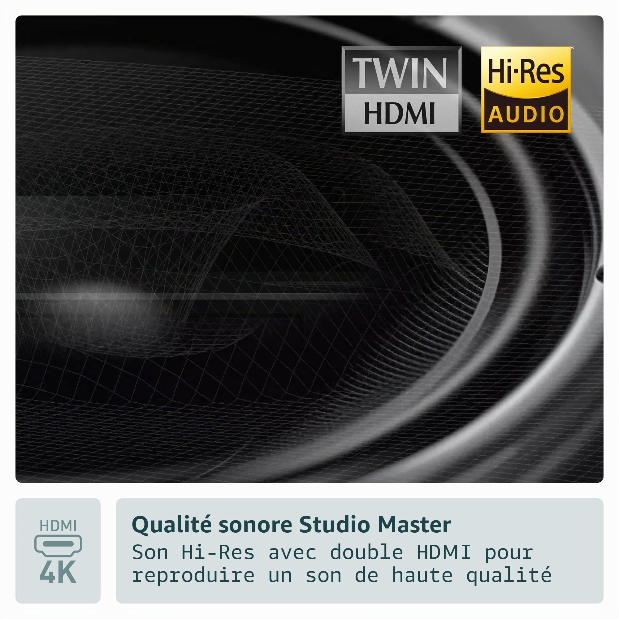Panasonic Lecteur Blu Ray 4K de qualité supérieure, lecteur DVD UHD Blu Ray avec son haute résolution, streaming VOD 4K, HDR10+ et Dolby Vision™, DP-UB450 (noir)