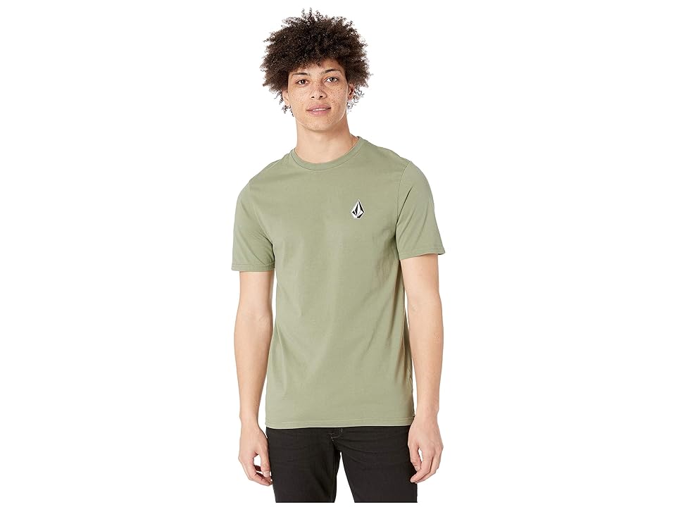 

Volcom Deadly Stone Short Sleeve Tee (Dusty Green) Men's T Shirt